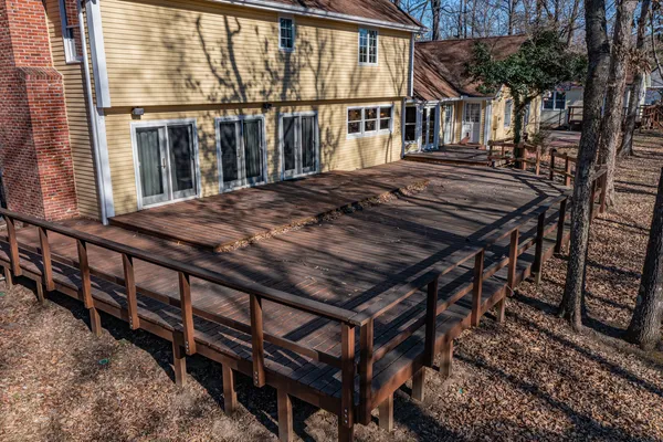 a view of empty room