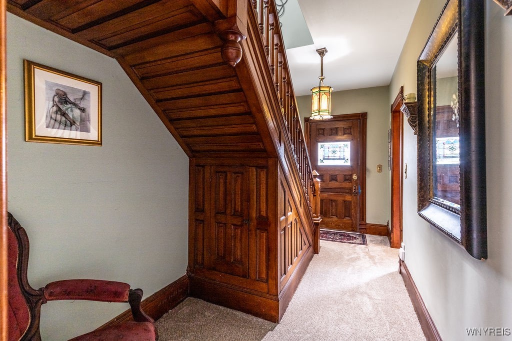 30 School Street Lancaster, NY 14086 - Photo 15 of 50 Front entrance from School Street, stairs to secon