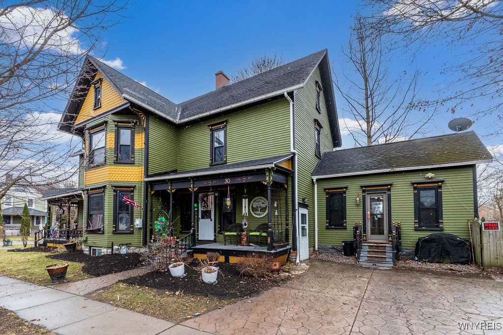 30 School Street Lancaster, NY 14086 - Photo 2 of 50 Two full porches with 3 separate entrances