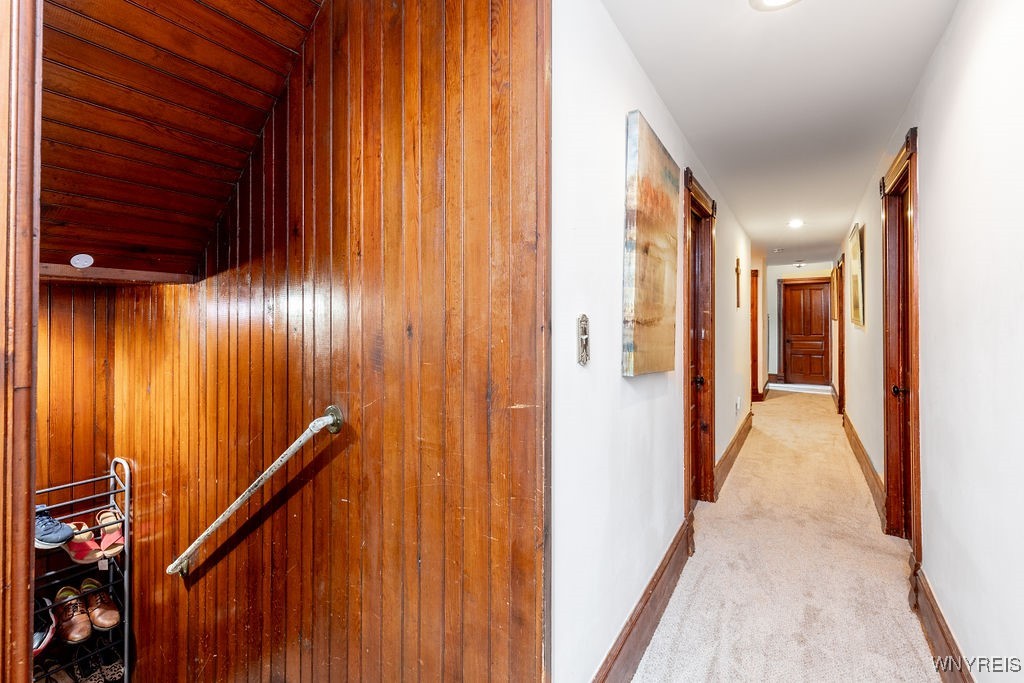 30 School Street Lancaster, NY 14086 - Photo 40 of 50 Second floor hallway with second staircase to firs