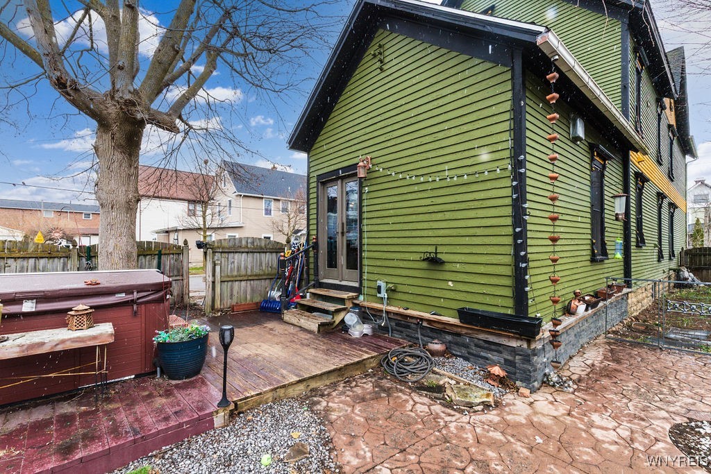 30 School Street Lancaster, NY 14086 - Photo 43 of 50 Rear yard with hot tub included
