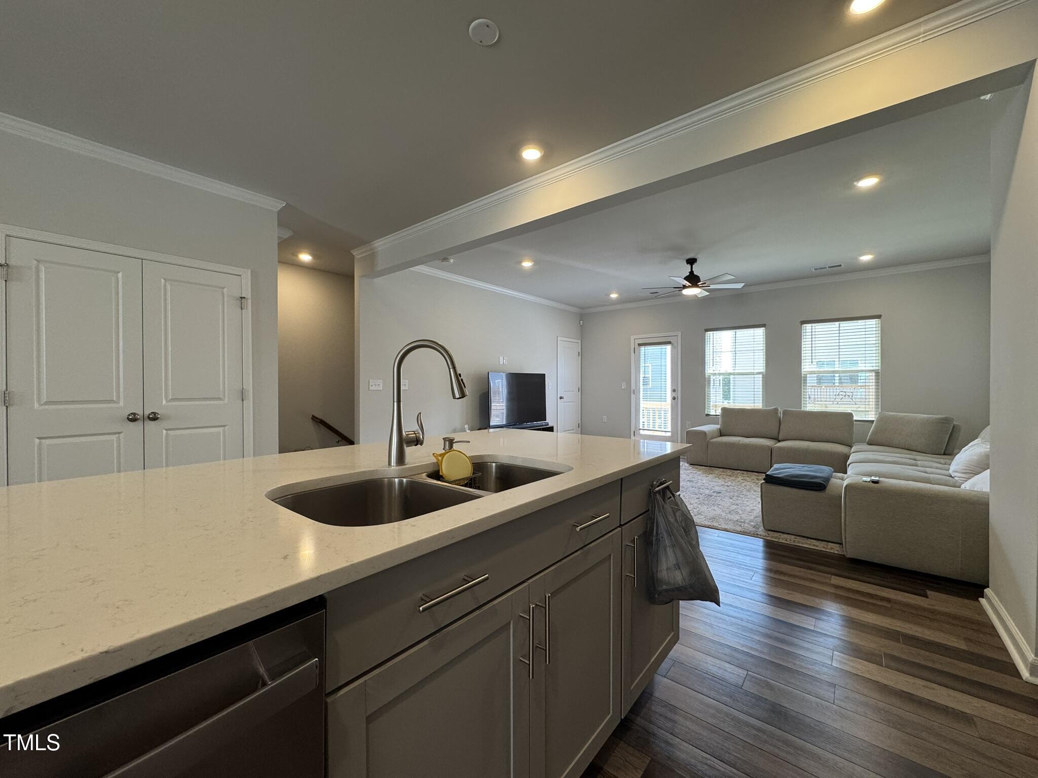 1106 Crossvine Trail Durham, NC 27703 - Photo 11 of 35 a kitchen with sink and cabinets
