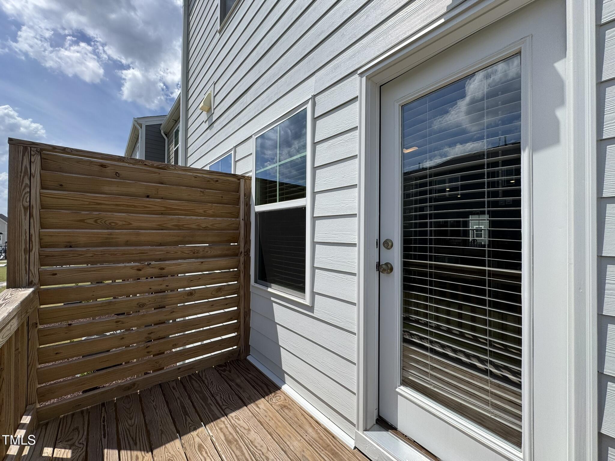 1106 Crossvine Trail Durham, NC 27703 - Photo 18 of 35 a view of wooden balcony
