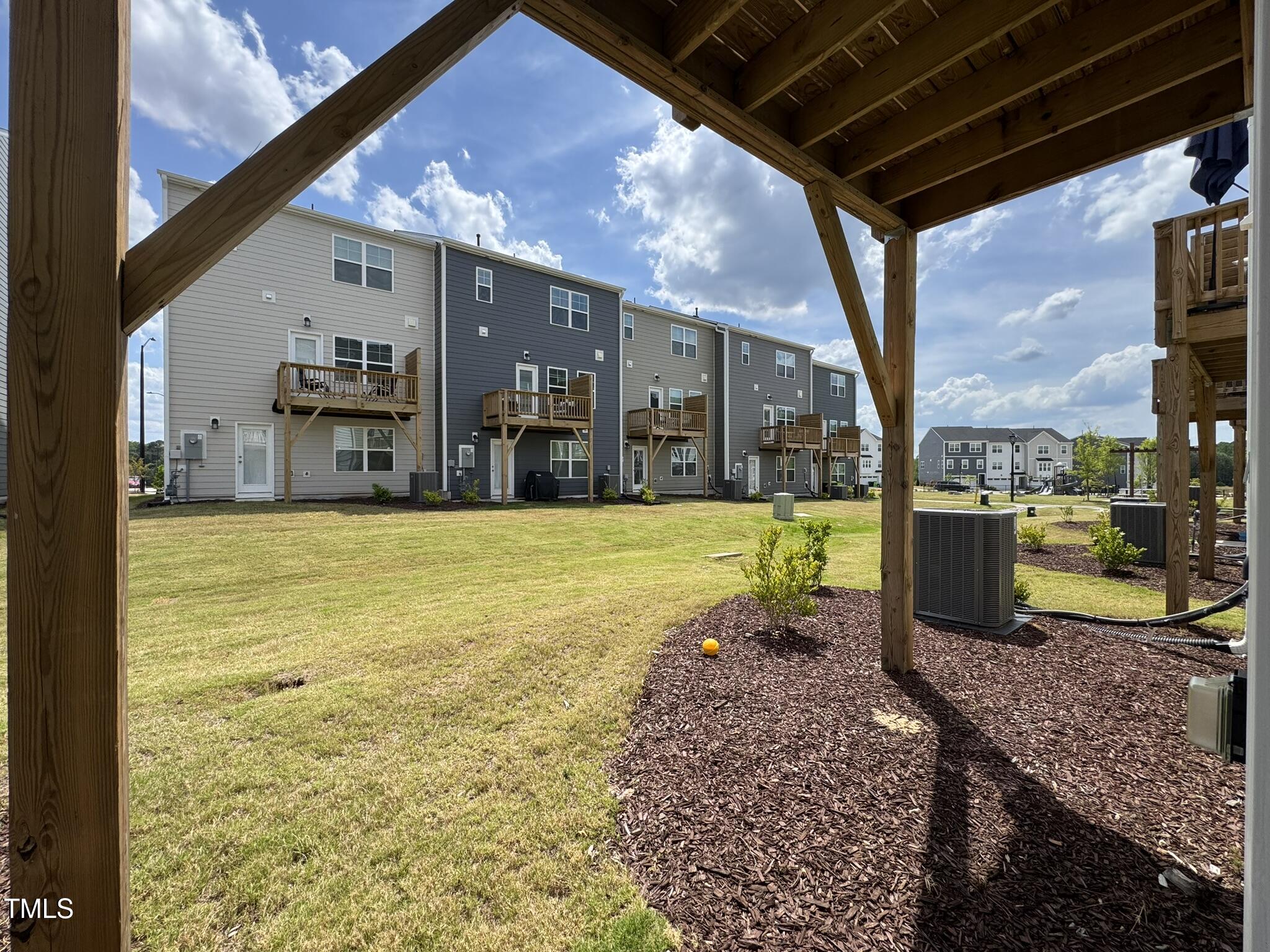 1106 Crossvine Trail Durham, NC 27703 - Photo 24 of 35 a view of a swimming pool with an outdoor space