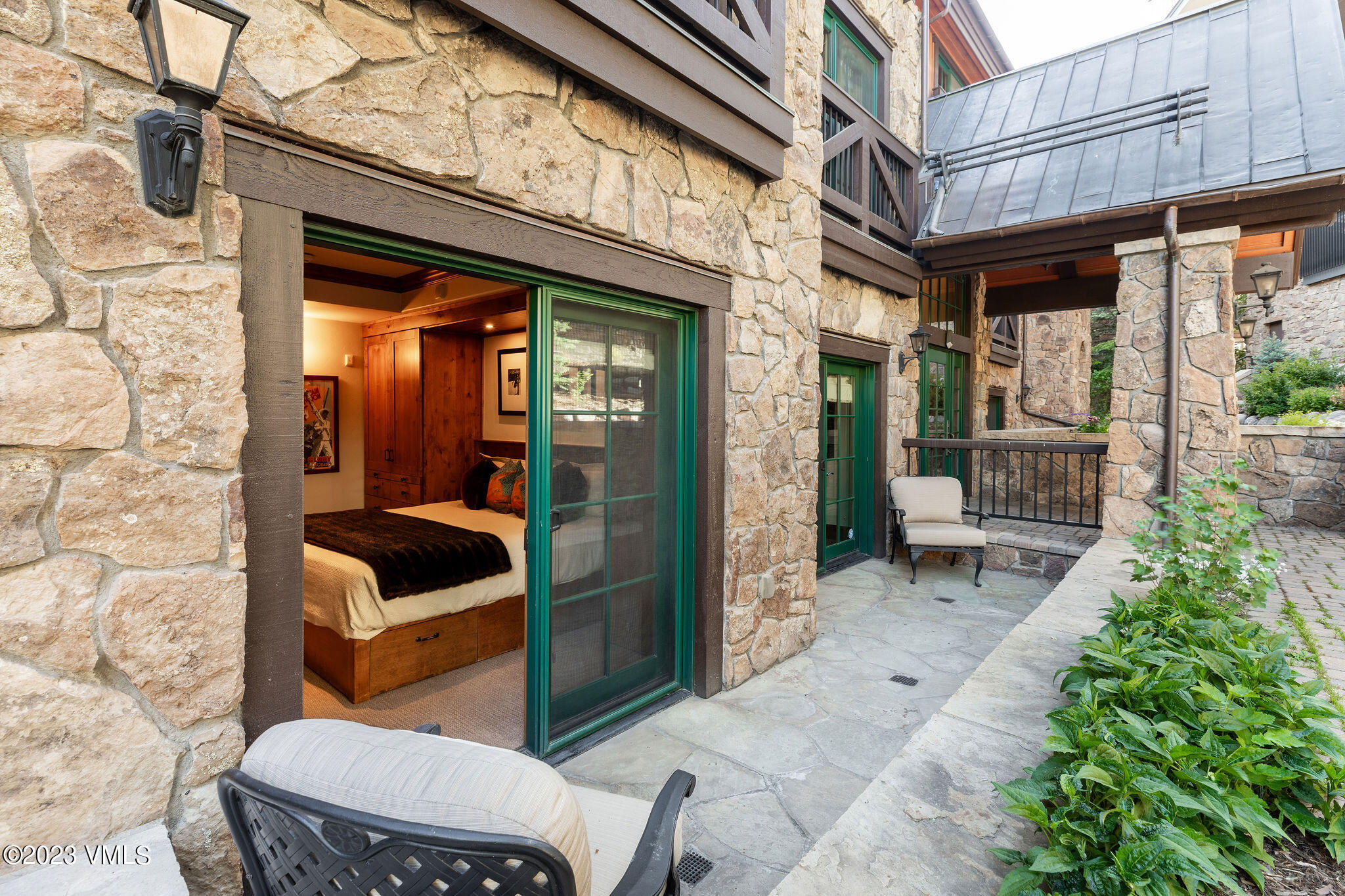434 South Frontage Road East, Unit 202 Vail, CO 81657 - Photo 19 of 25 vail_mtn_view_202_exterior_patio_b