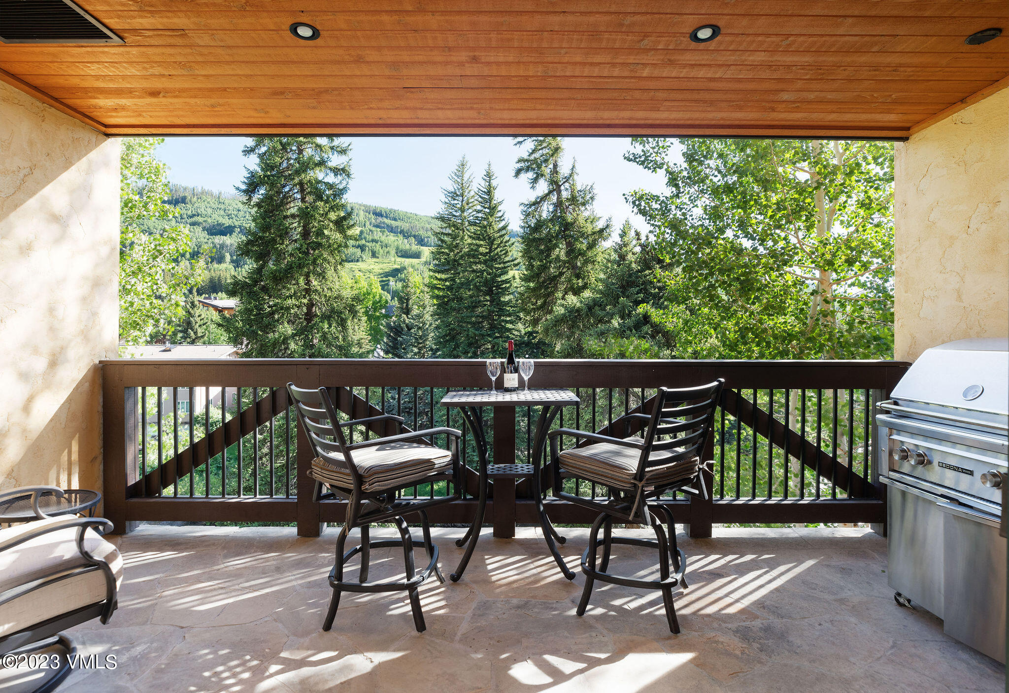 434 South Frontage Road East, Unit 202 Vail, CO 81657 - Photo 6 of 25 vail_mtn_view_202_exterior_deck_a