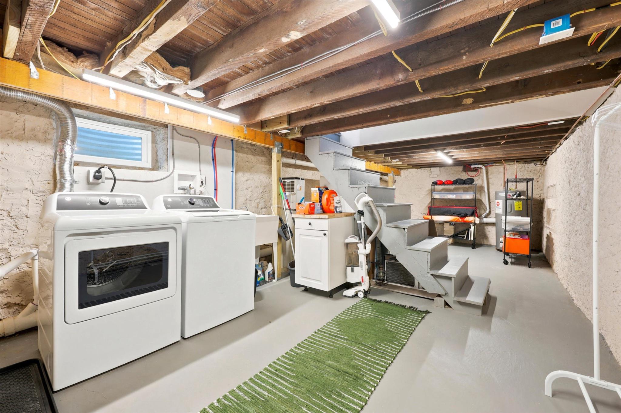 6649 Crowson Street Philadelphia, PA 19119 - Photo 20 of 23 Semi Finished Basement with Laundry Area