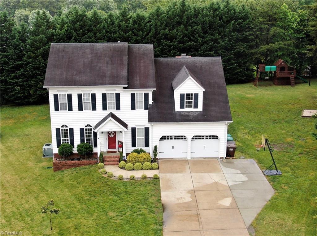 4129 Carroll Ridge Court High Point, NC 27265 - Photo 1 of 30 Cul-de-sac with evergreen backdrop. Large yard with plenty of room for outdoor fun. Southwest school district! Close proximity to schools, without the traffic.