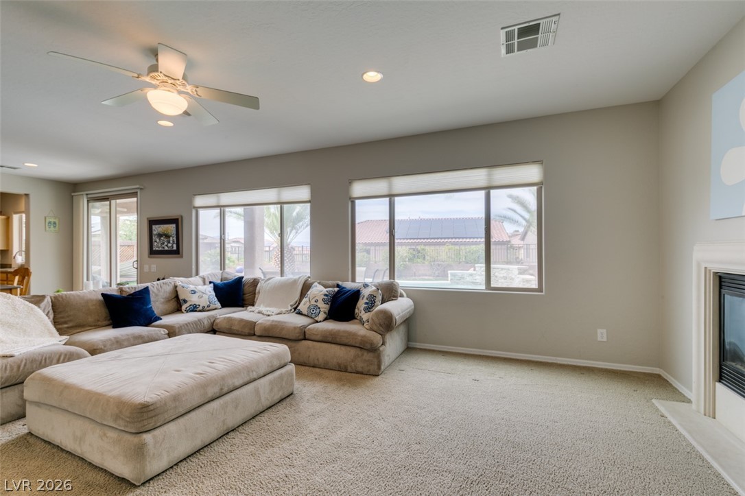 2540 Calanques Terrace Henderson, NV 89044 - Photo 12 of 47 Recessed lighting & fan for well-lit living