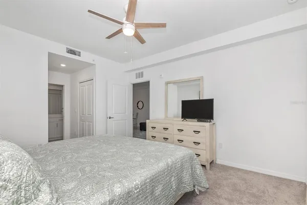 a front view of a building