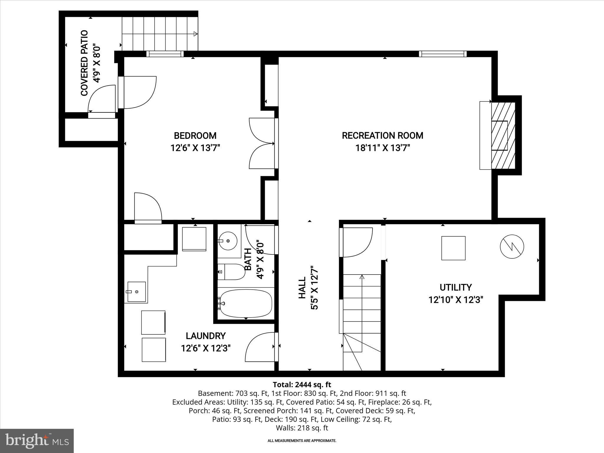 10318 Parkman Road Silver Spring, MD 20903 - Photo 42 of 42 Lower level floor plan