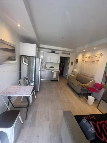 a room with furniture and a couch