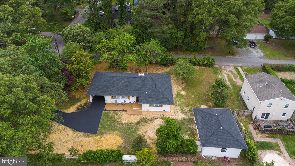 624 Sutton Drive Pasadena, MD 21122 - Photo 55 of 64 an aerial view of a house with yard swimming pool and outdoor seating