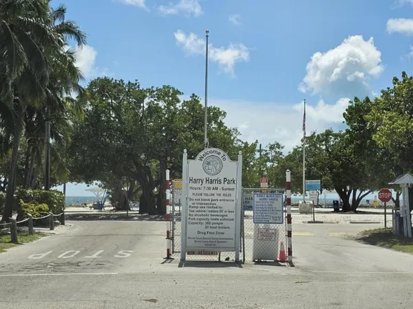 a front view of a building with street view