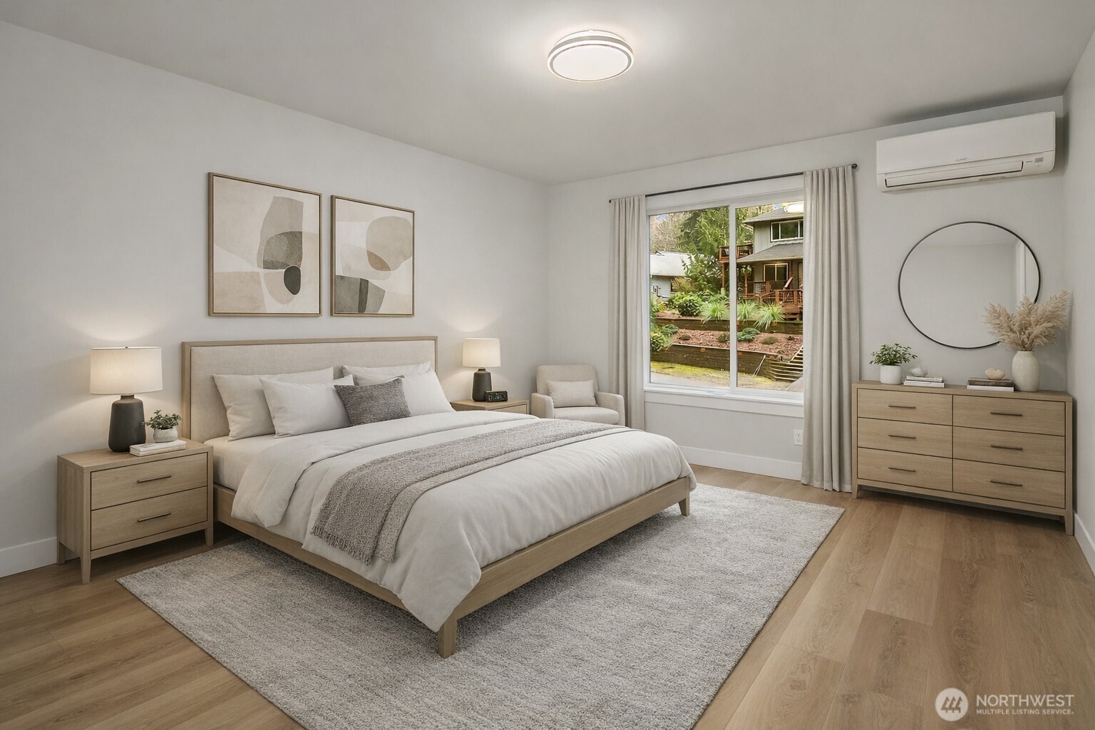 4 Twin Flower Circle Bellingham, WA 98229 - Photo 22 of 31 a bedroom with a bed and a dresser