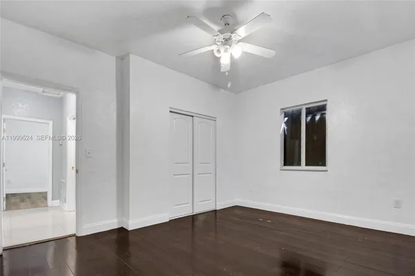 wooden floor in an empty room