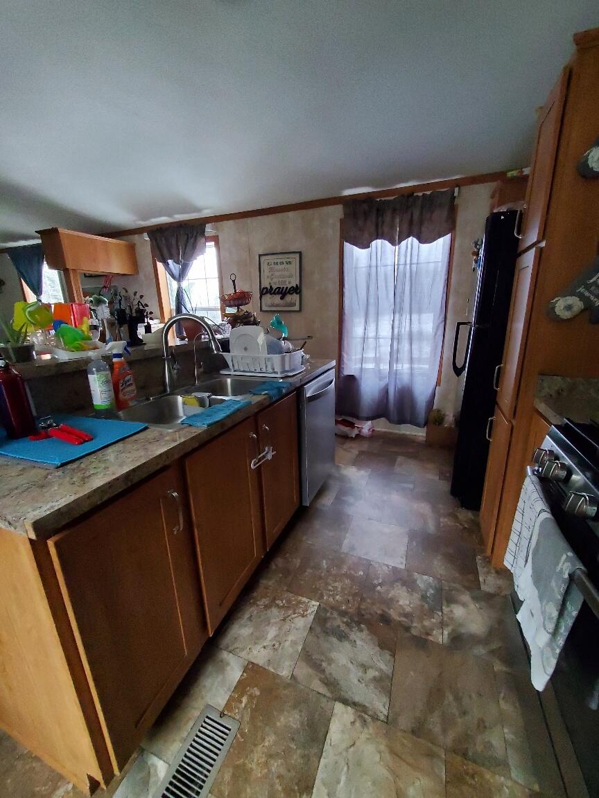 818 Station Road Jonesboro, ME 04648 - Photo 18 of 35 kitchen island-sink & DW
