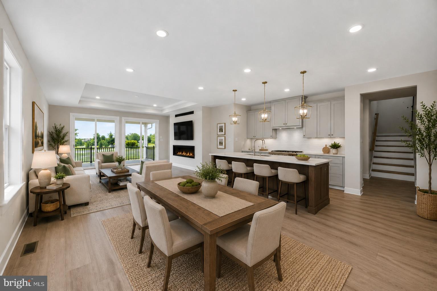 1458 Hydrangea Way Downingtown, PA 19335 - Photo 2 of 40 Virtually Staged Open Concept