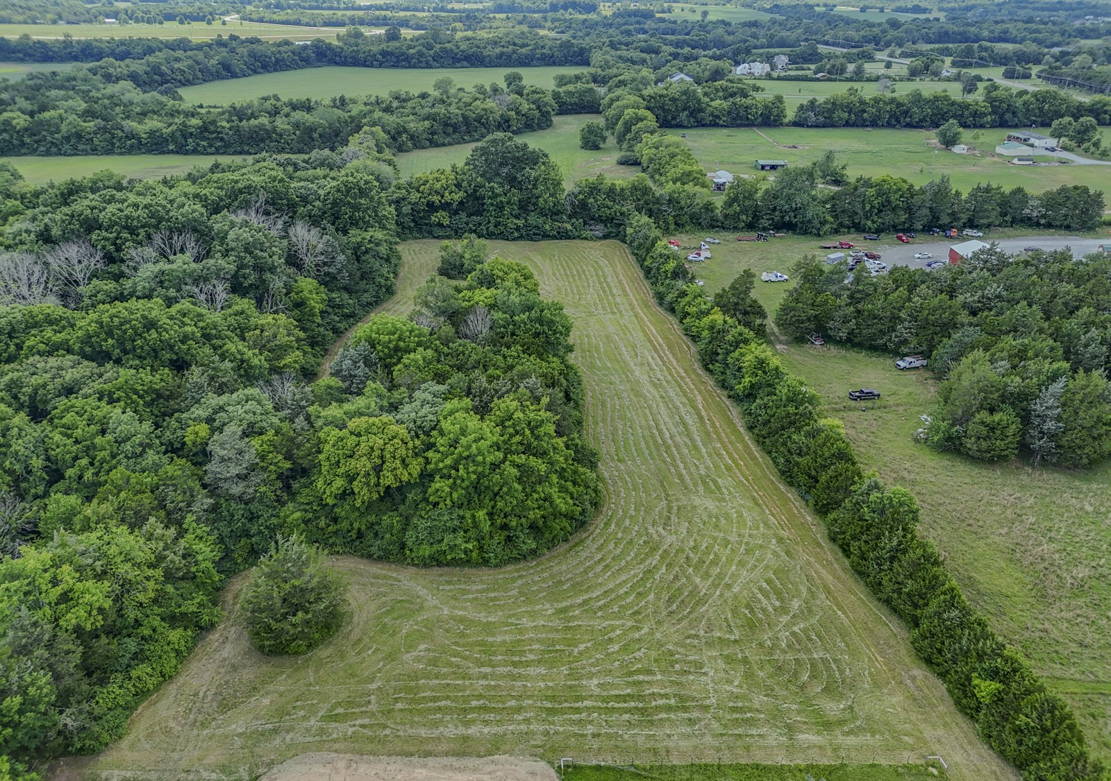 7068 Miller Road Christiana, TN 37037 - Photo 11 of 21 an aerial view of a yard