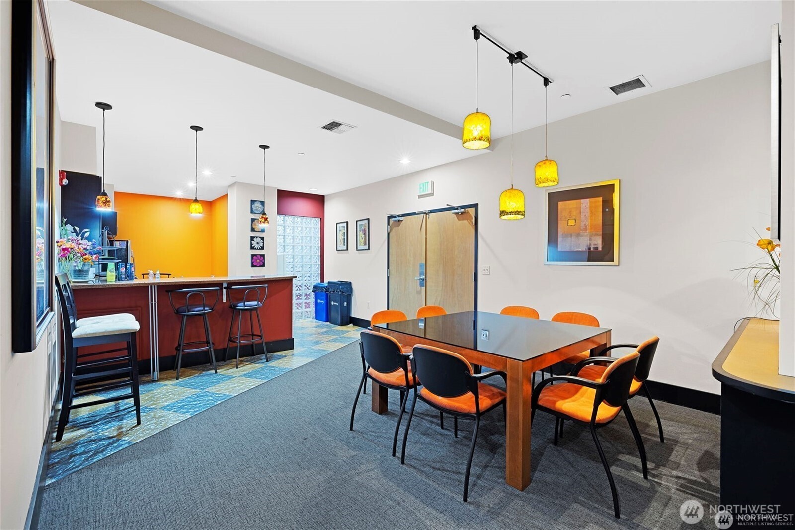 668 South Lane Street, Unit 603 Seattle, WA 98104 - Photo 15 of 22 a view of a dining room with furniture and a window