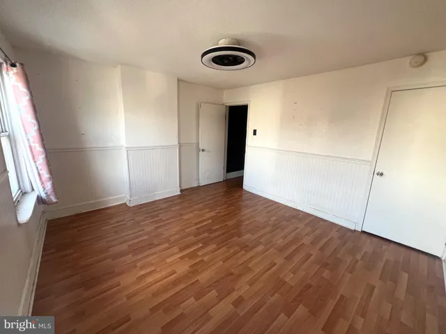 wooden floor in an empty room