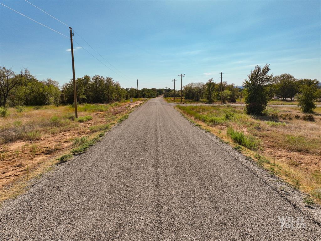 24 New Hope Road Palo Pinto, TX 76484 - Photo 5 of 9 a view of a road with a yard