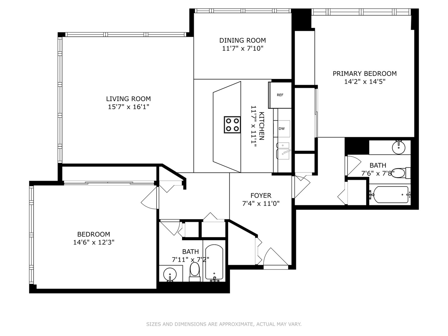 5455 North Sheridan Road, Unit 3702 Chicago, IL 60640 - Photo 19 of 27 Gallery Image 19
