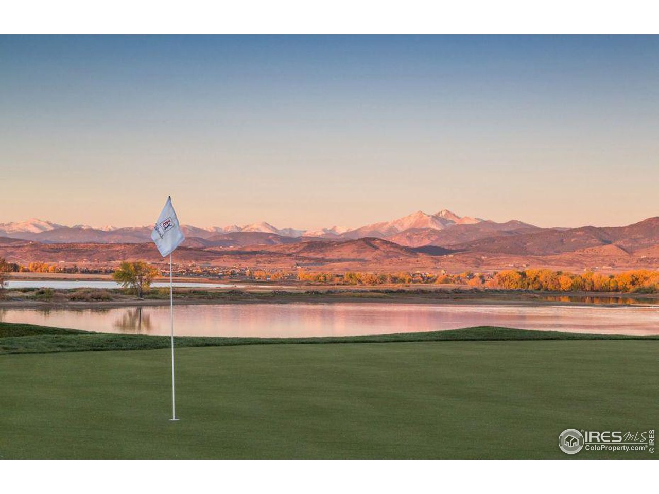 2553 Southwind Road Berthoud, CO 80513 - Photo 13 of 14 a view of lake with mountain in the background