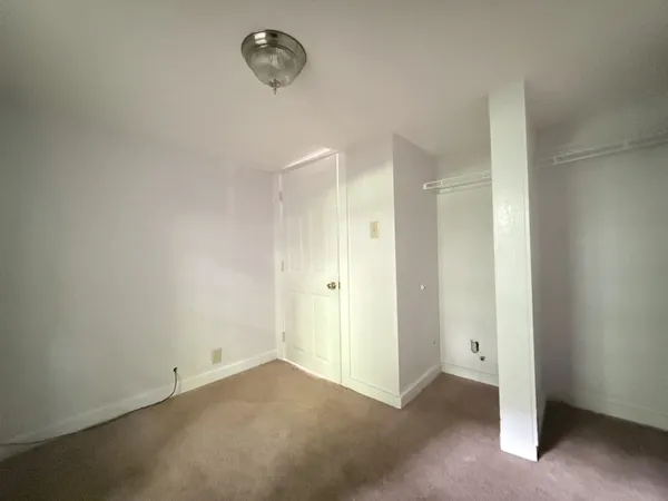 a view of a room with closet