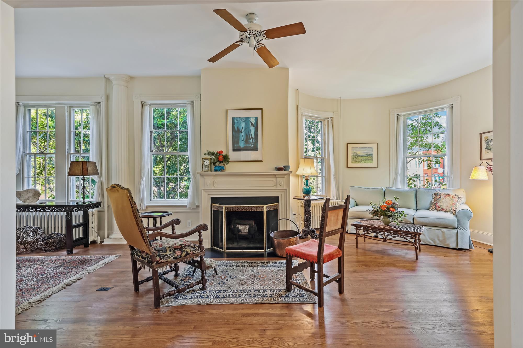 501 D Street Southeast Washington, DC 20003 - Photo 35 of 35 Sundrenched Original Open Floorplan/Fireplace