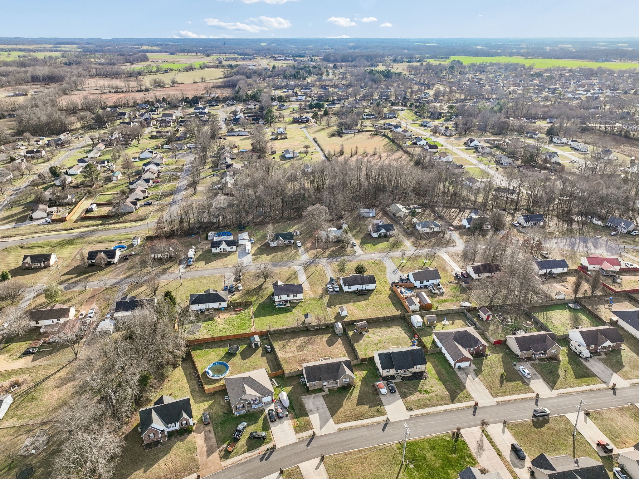 136 Thacker Drive Portland, TN 37148 - Photo 34 of 39 an aerial view of multiple house
