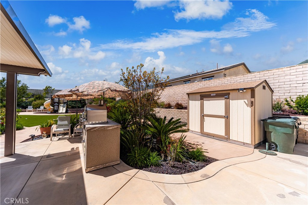4976 Golden Ridge Place Rancho Cucamonga, CA 91739 - Photo 40 of 56 Tuff Shed is built in