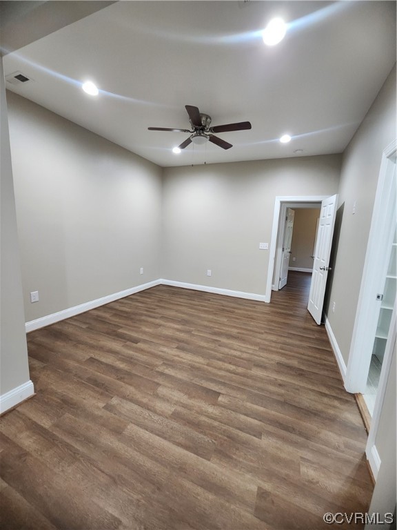 2813 Parkdale Road North Chesterfield, VA 23234 - Photo 20 of 36 an empty room with wooden floor and windows