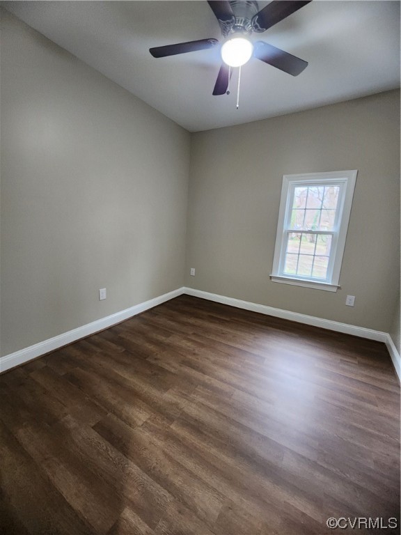 2813 Parkdale Road North Chesterfield, VA 23234 - Photo 26 of 36 an empty room with wooden floor and windows