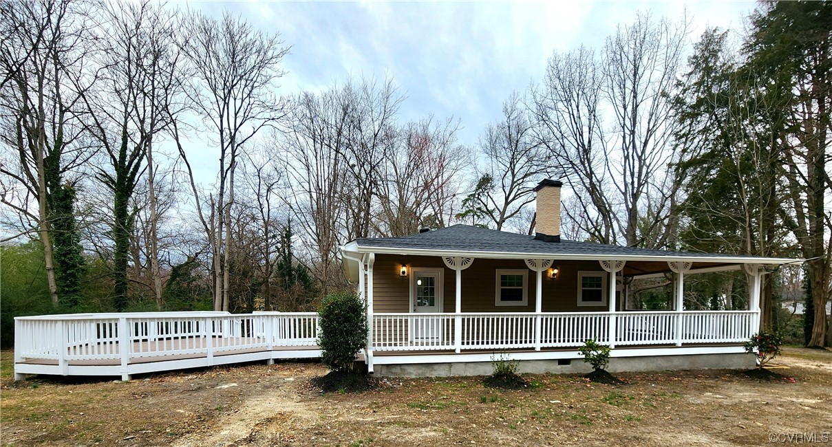 2813 Parkdale Road North Chesterfield, VA 23234 - Photo 32 of 36 a view of a house with a yard
