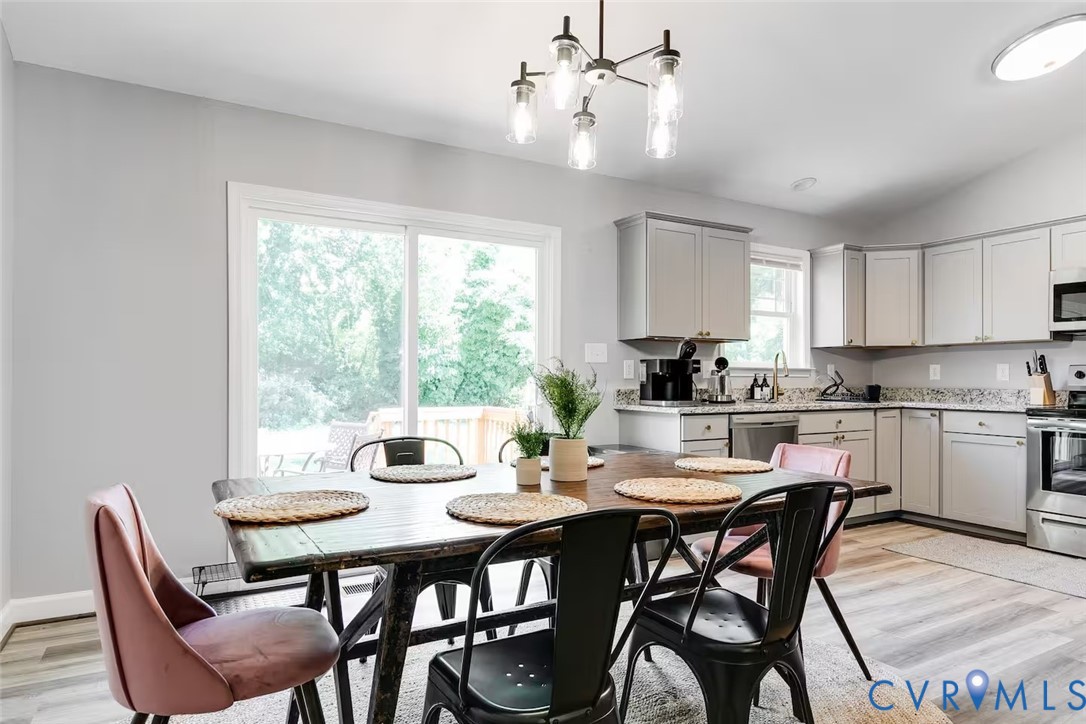 711 Jackson Street Colonial Beach, VA 22443 - Photo 14 of 41 a dining room with furniture and window