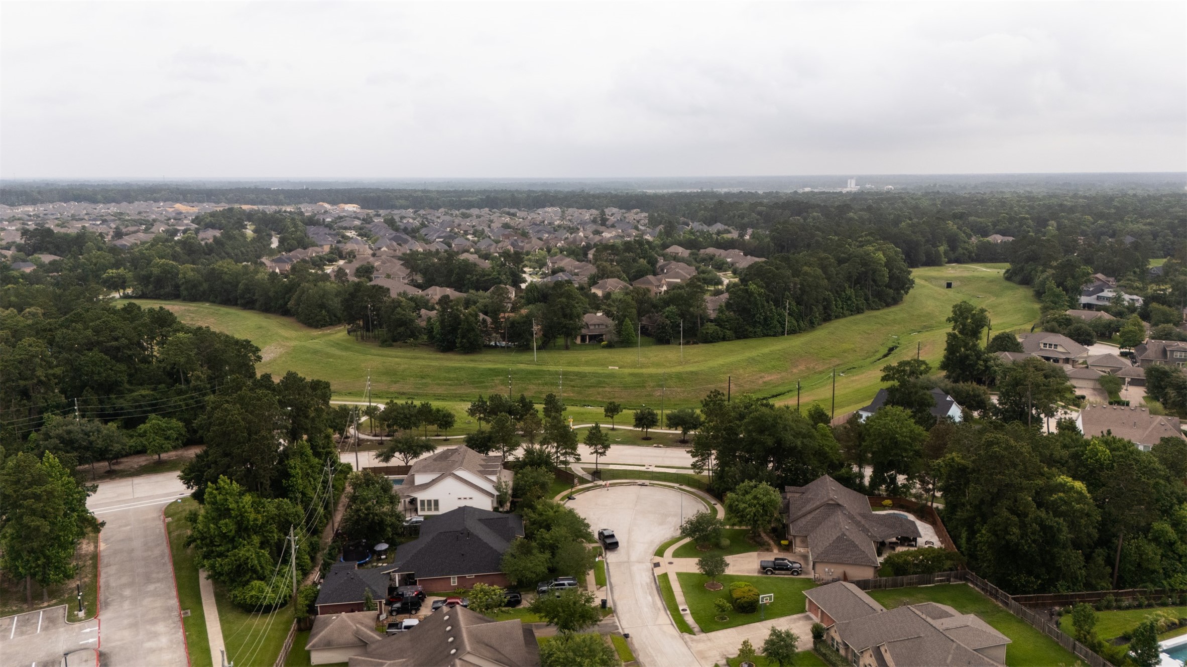 31032 Sunfall Trail Lane Spring, TX 77386 - Photo 38 of 39 an aerial view of a city with lots of residential buildings