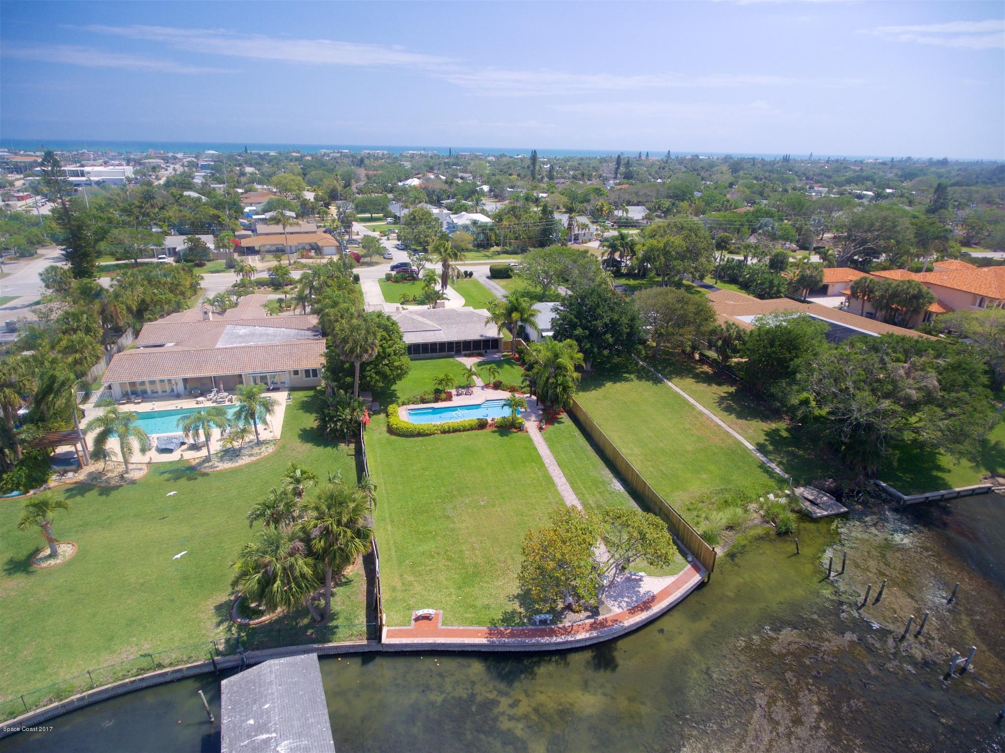 38 South Riverside Drive Indialantic, FL 32903 - Photo 2 of 31 Aerial View 2