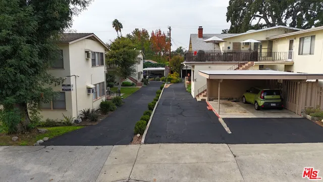 a aerial view of multiple house