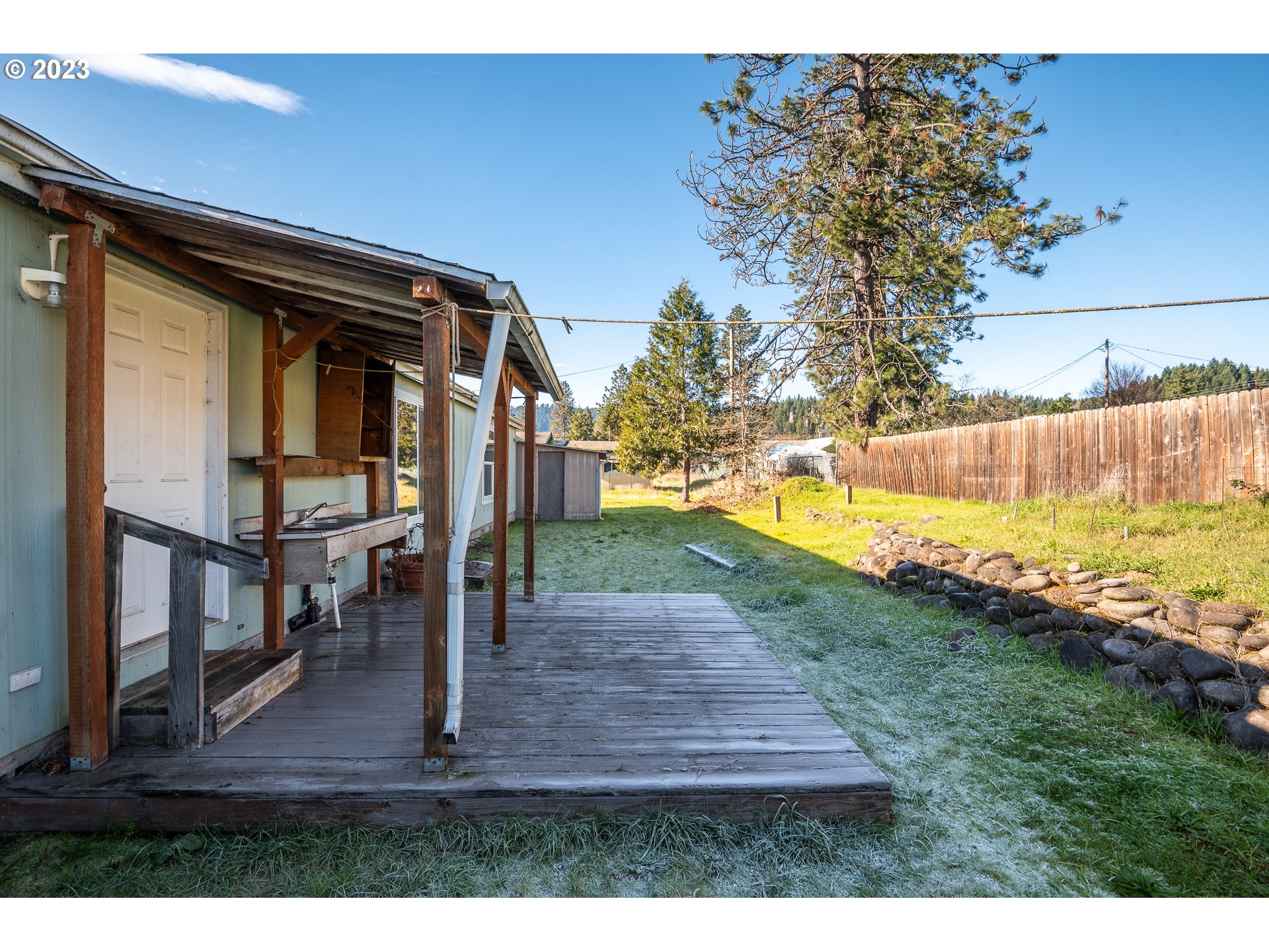 76367 Klohn Road Oakridge, OR 97463 - Photo 2 of 42 a view of outdoor space yard deck and living room