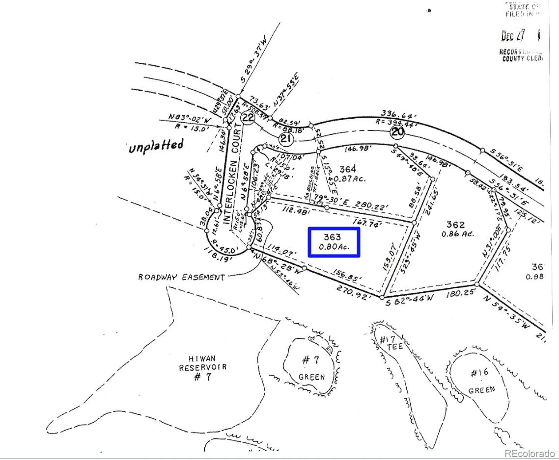 Lot 363 Interlocken Court Evergreen, CO 80439 - Photo 11 of 14 a black and white photo of a book