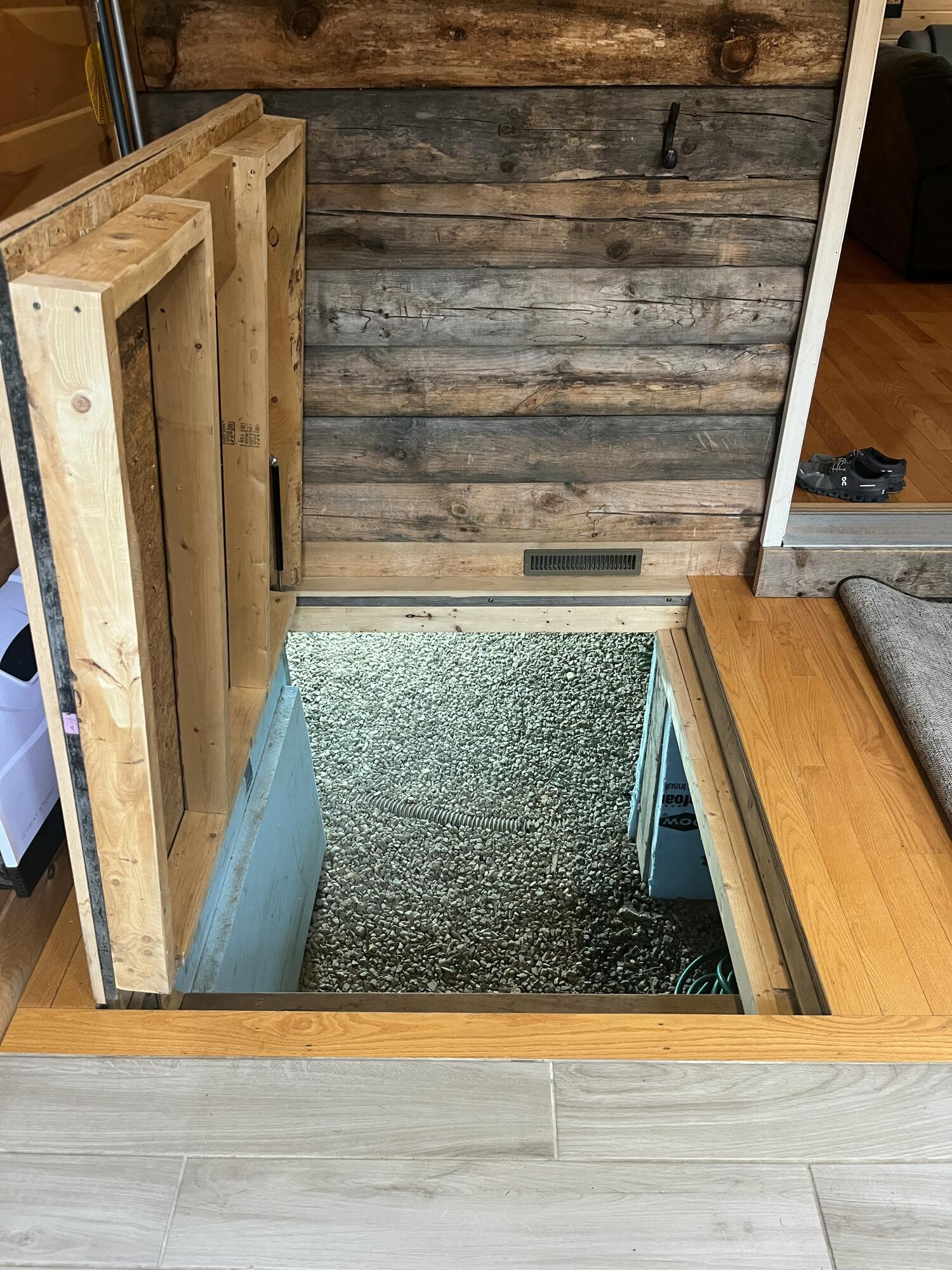 11 Heald Stream Road Jackman, ME 04945 - Photo 37 of 59 Basement hatch