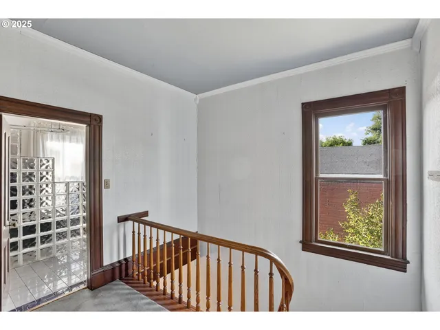 a room with furniture