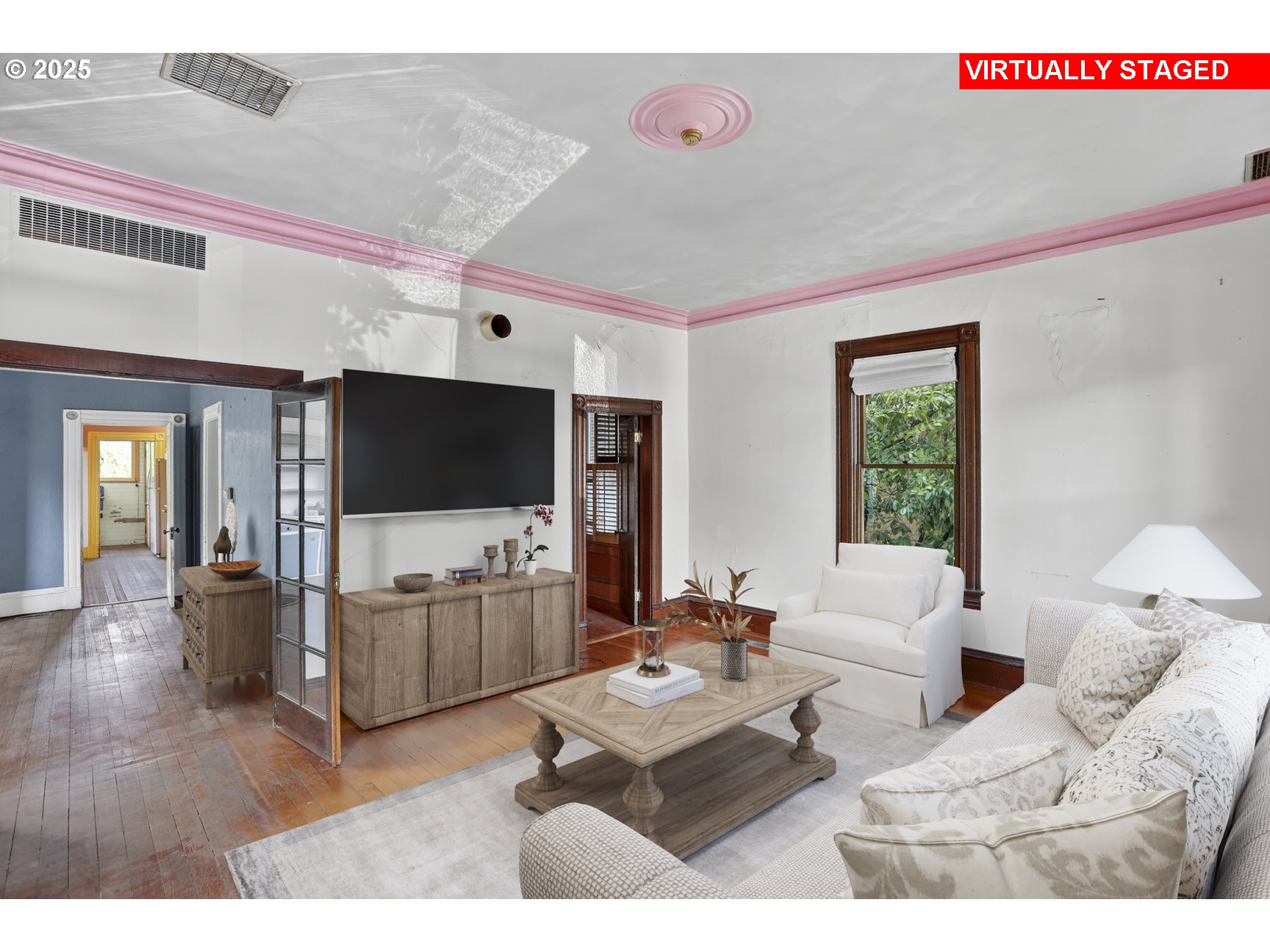 280 South 1st Street St. Helens, OR 97051 - Photo 7 of 41 a living room with furniture and a flat screen tv