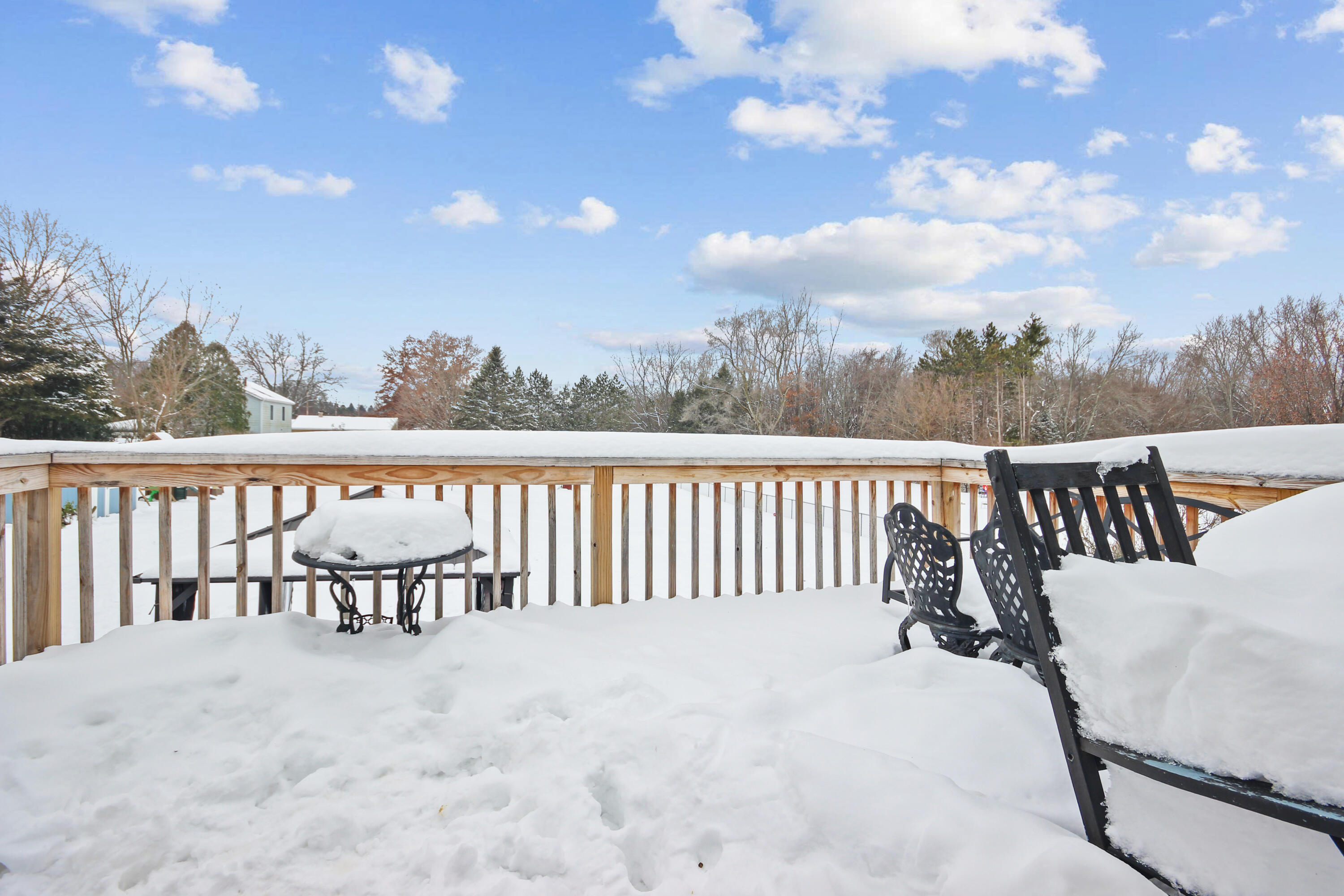 9272 Vigo Street Crown Point, IN 46307 - Photo 15 of 21 a view of a chairs and table in the balcony