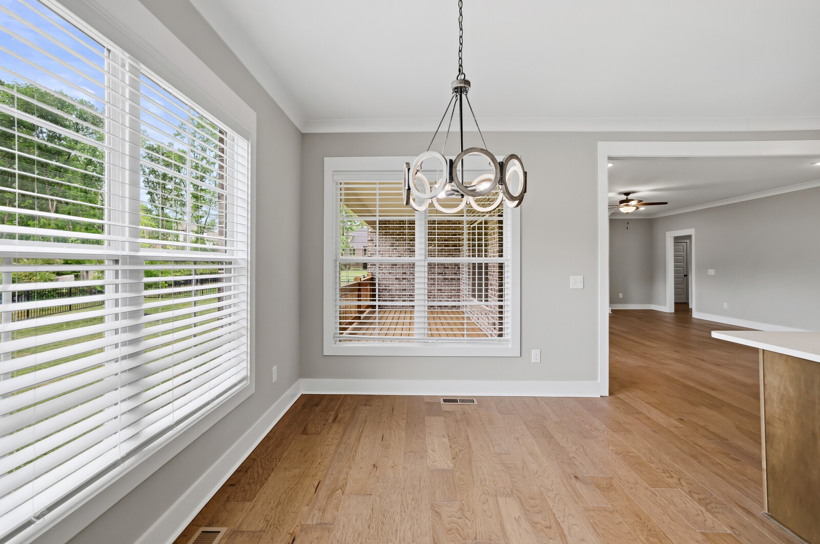 400 Millstone Place Lebanon, TN 37087 - Photo 20 of 58 a view of empty room with wooden floor and fan