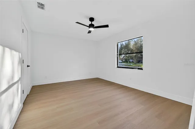 wooden floor in an empty room