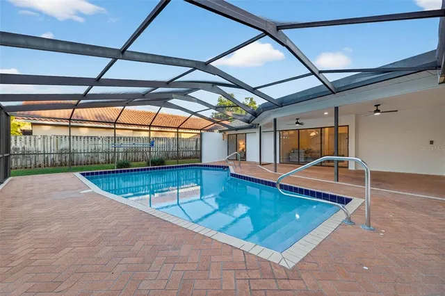a view of a indoor swimming pool