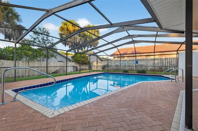 a view of a swimming pool