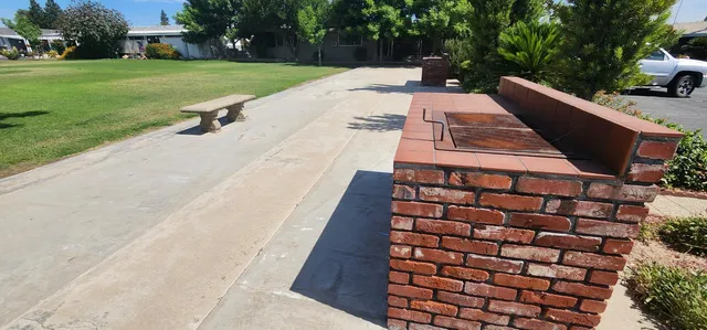 a view of an outdoor space and yard